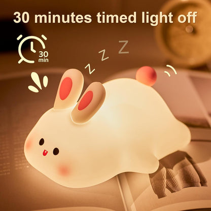 Cute Bunny Night Lamp – Soft Glow for Cozy Rooms