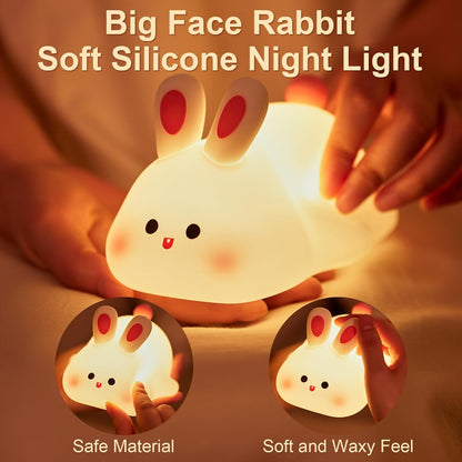 Cute Bunny Night Lamp – Soft Glow for Cozy Rooms