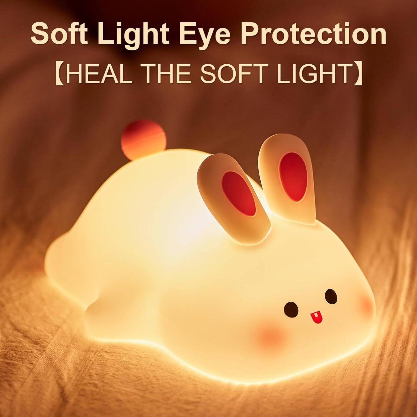 Cute Bunny Night Lamp – Soft Glow for Cozy Rooms